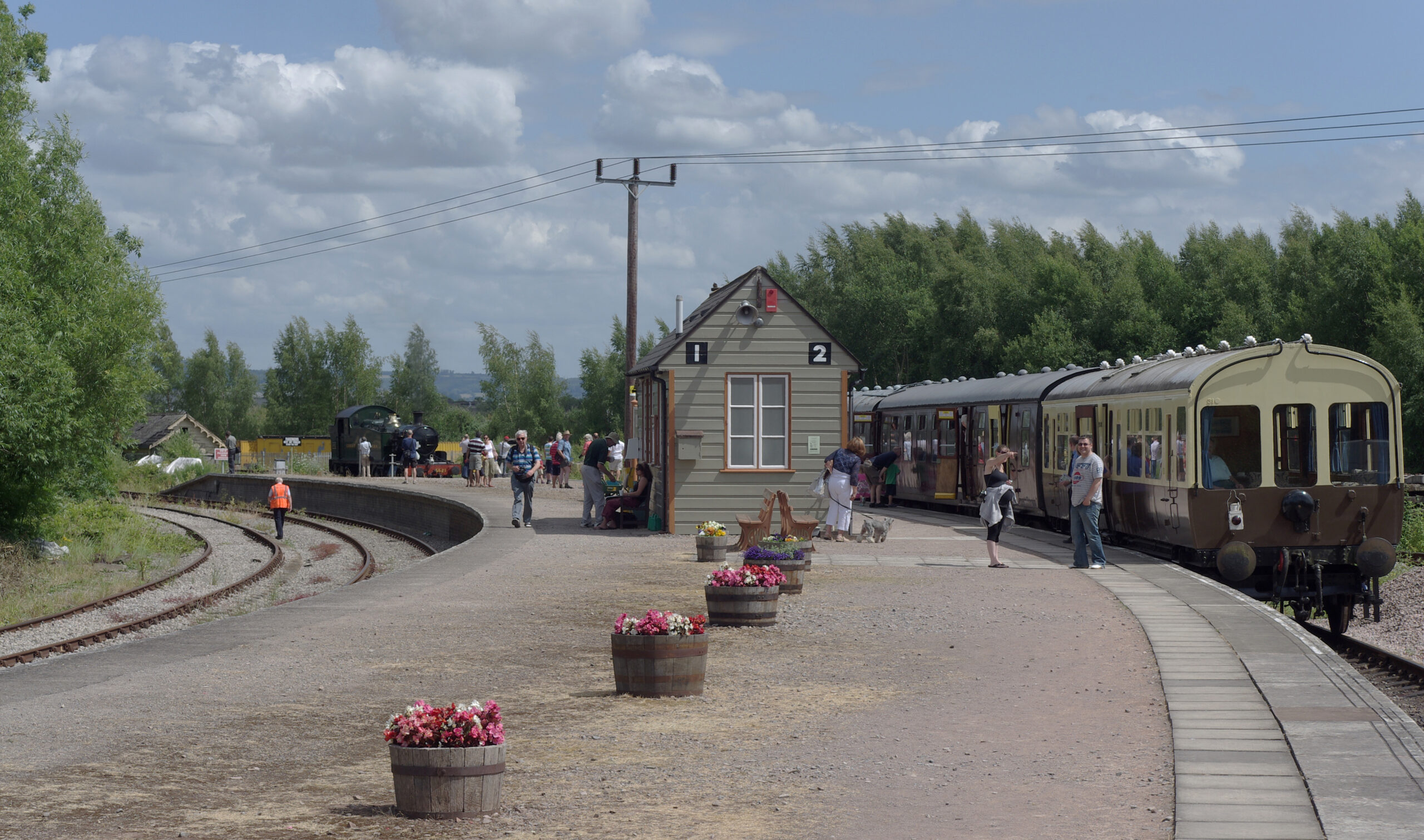 Seven Shores Line near Lydney. Lydney Junction railway station.