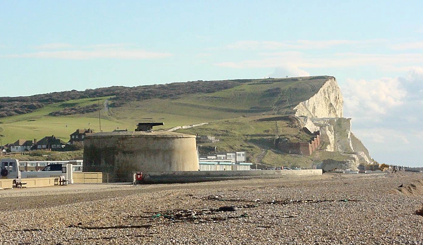 Martello Tower at Seaford seafront