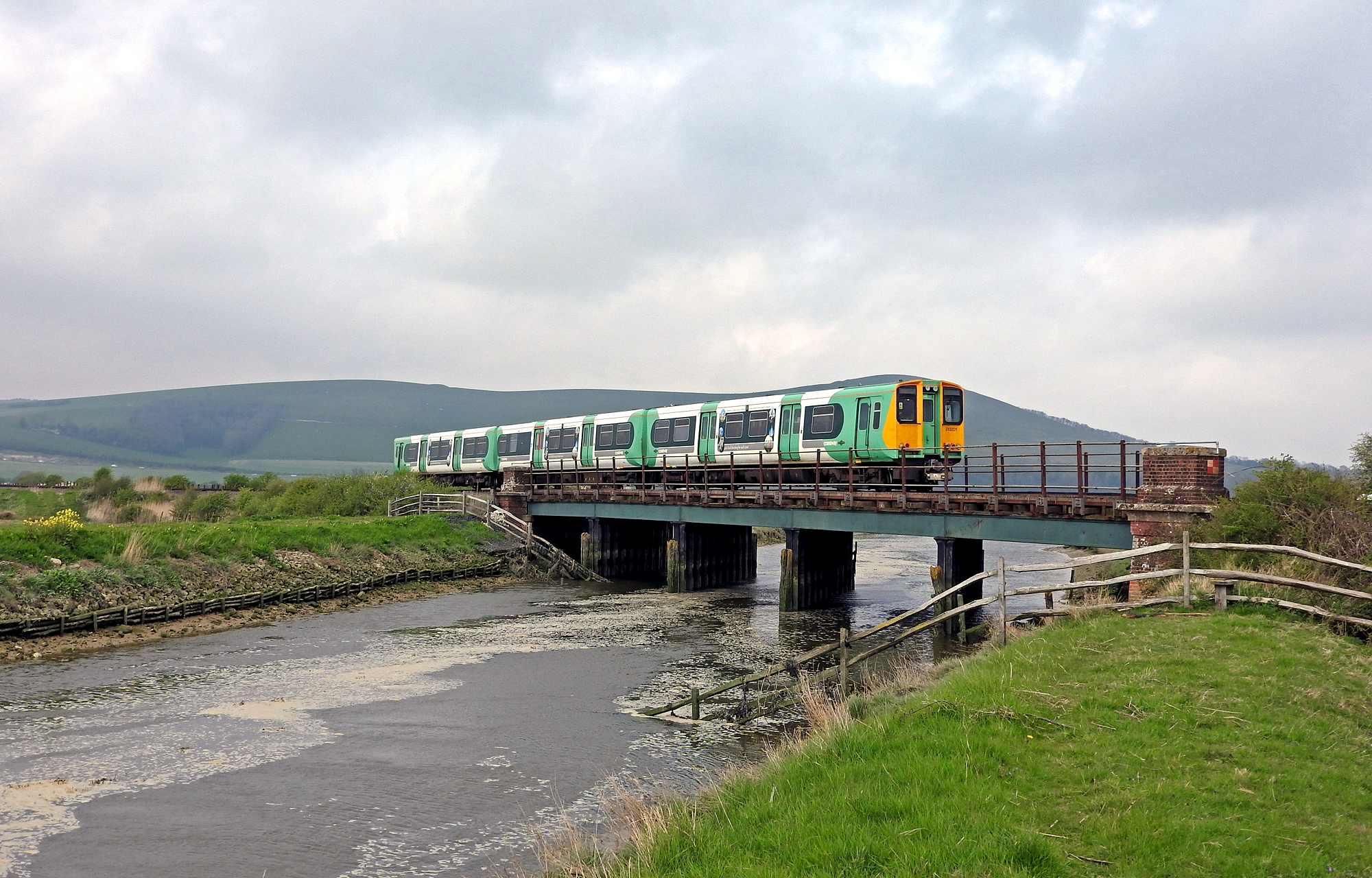 Ouse Valley between Lewes and Seaford