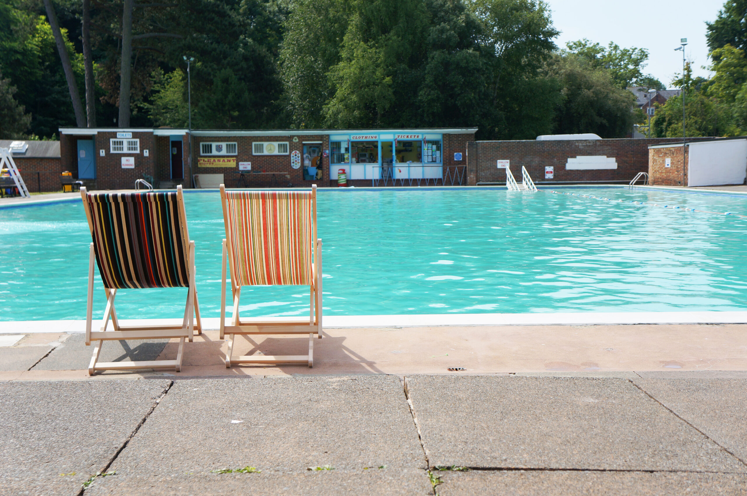 Pells Pool lido at Lewes