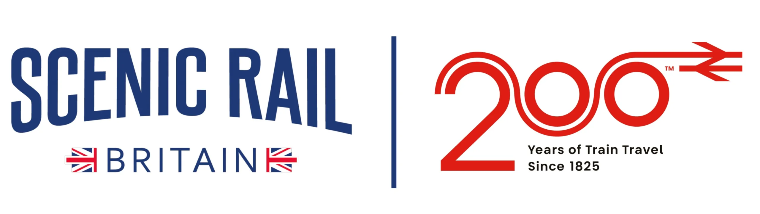 Scenic Rail Britain and Railway 200 logos