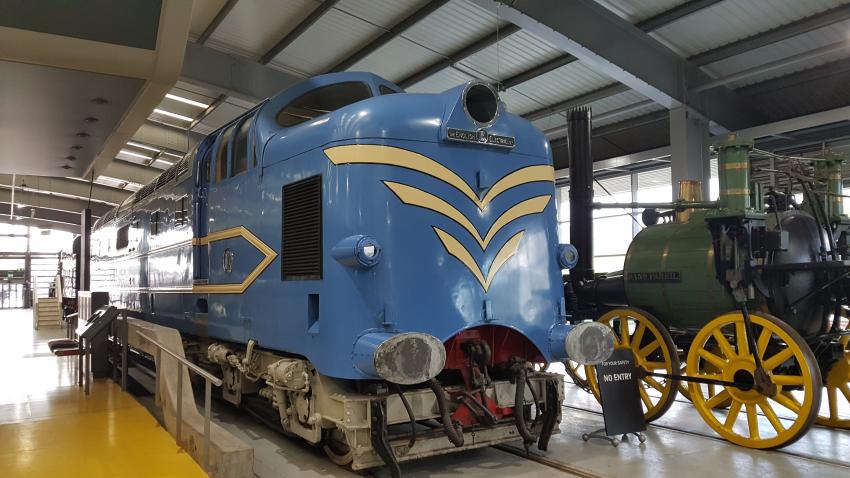 Locomotion on display at Locomotion Shildon