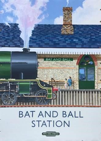 Bat & Ball Station poster