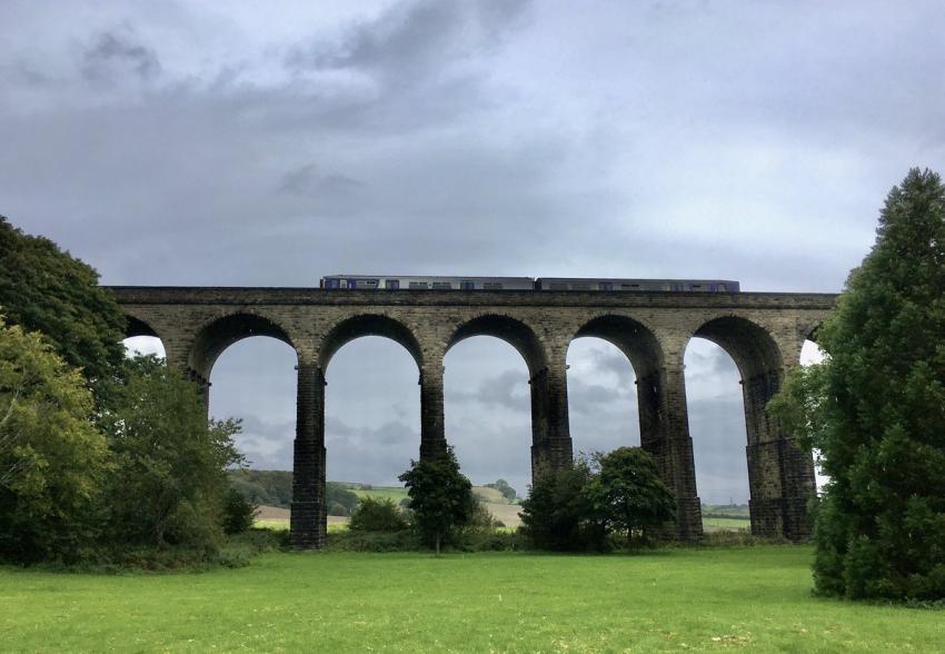 Penistone Viaduct along the Penistone Line