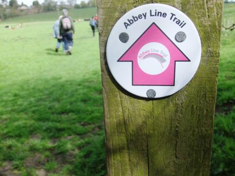 Abbey Line Trail. Photo: Abbey Line Community Rail Partnership