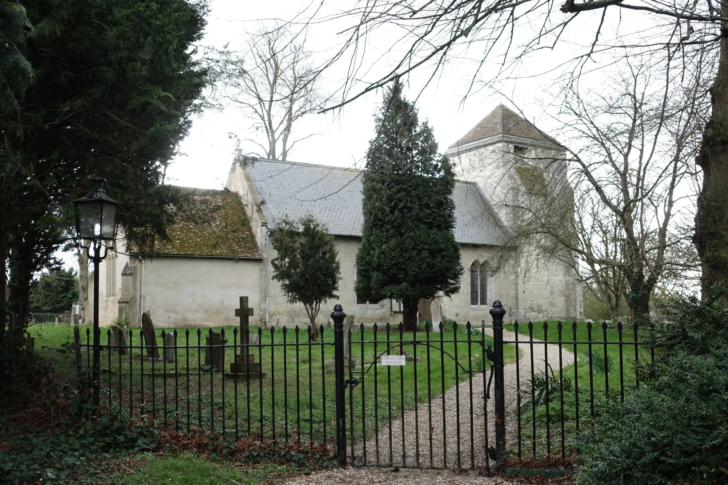 Medieval church located in Shepreth along the Rhee Valley Line