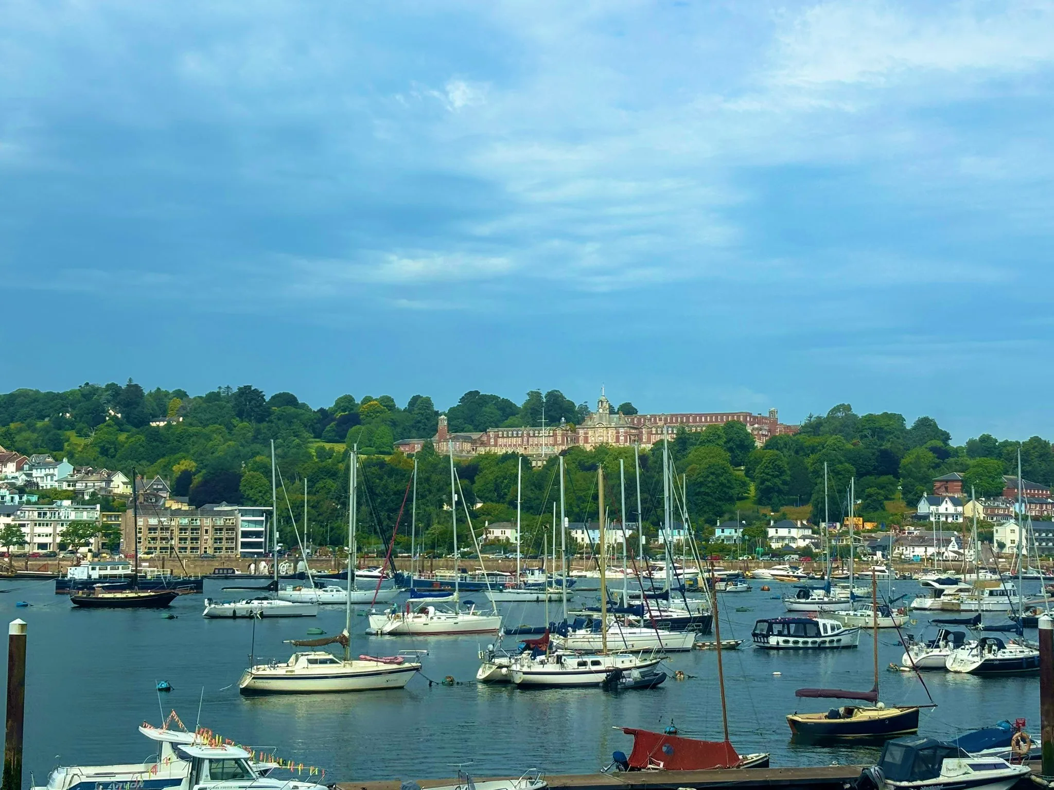 View of marina | scenic rail views