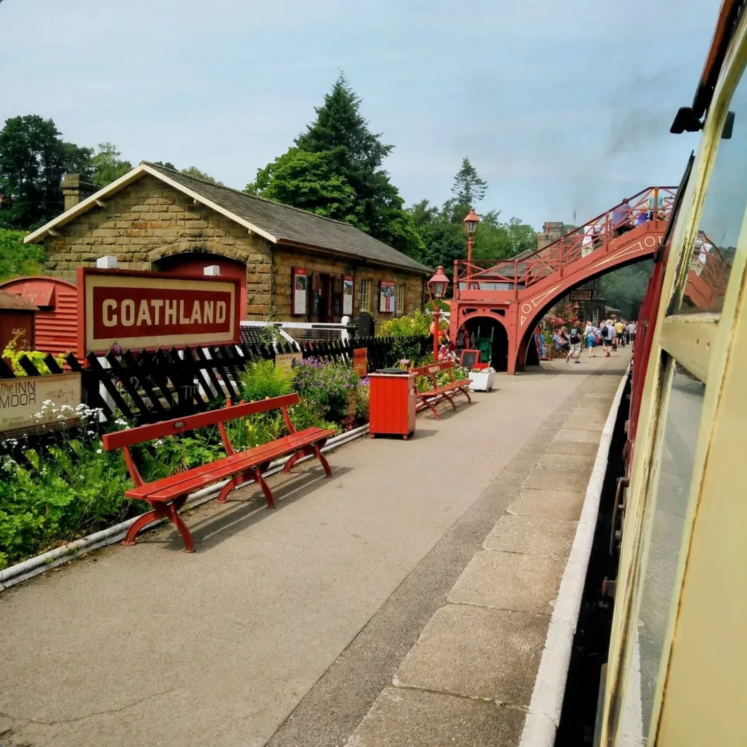 View of Goathland Station