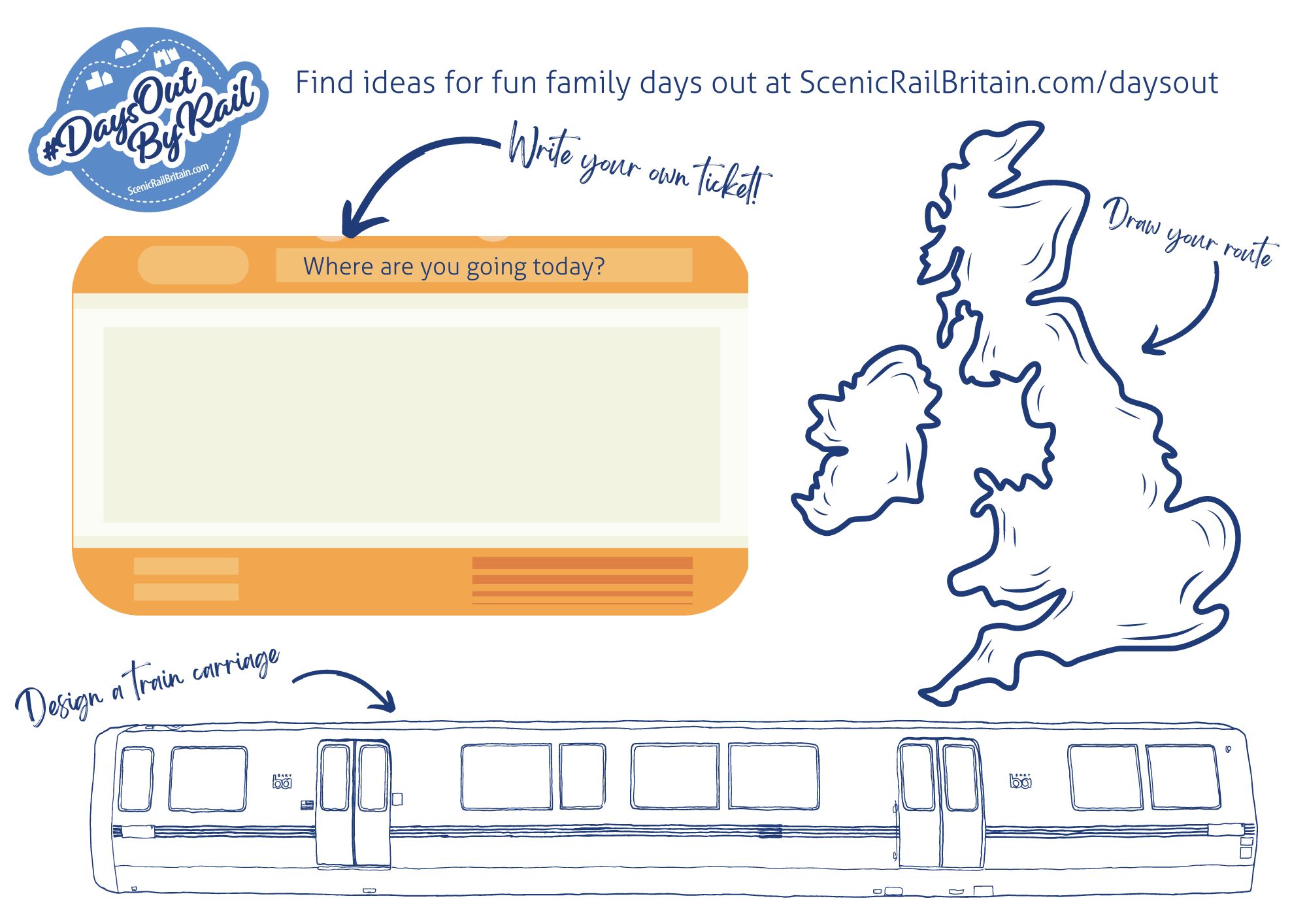 Activity sheet graphic