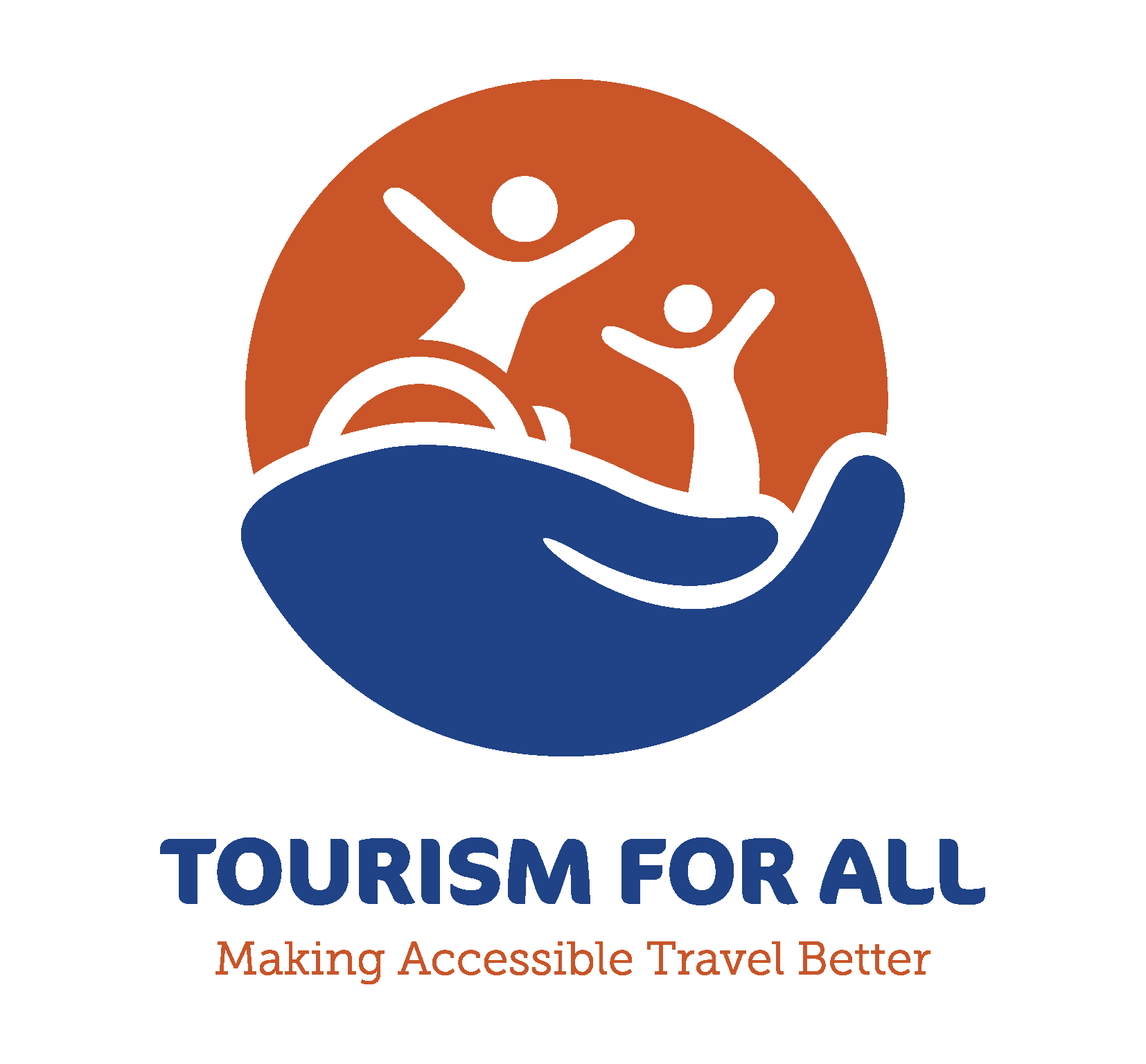 Tourism for All logo.